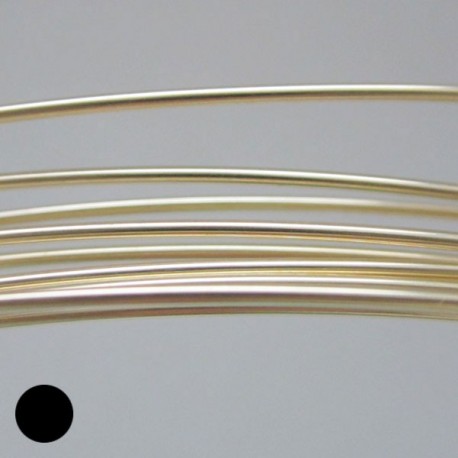 20 gauge Half Hard Round 14k Gold Filled Wire - 50cm