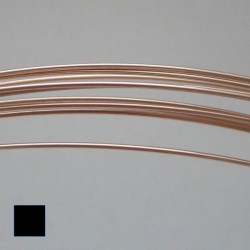 20 gauge Half Hard Square 14k Rose Gold Filled Wire - 50cm