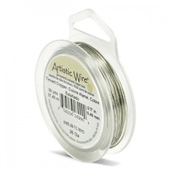 Artistic Wire 26ga Round Tinned Copper Wire - 27 Metres