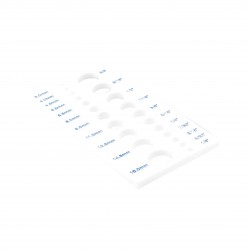 Artistic Wire 22 Hole Draw Plate Made of Acrylic