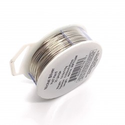 20 Gauge Nickel Silver Half Hard Round Wire - 23 Metres