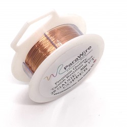 ParaWire 28ga Round Copper Wire with Anti Tarnish Coating - 90 Metres