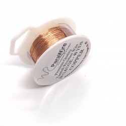 ParaWire 28ga Round Copper Wire with Anti Tarnish Coating - 36 Metres