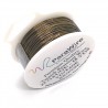 ParaWire 22ga Round Vintage Bronze Copper Wire with Anti Tarnish Coating - 13 Metres