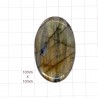 Labradorite Cabochon - 51x32x7mm Sold Individually