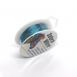 20 Gauge Round Turquoise Coloured Copper Wire - 13 Metres