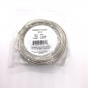 14 Gauge Round Silver Coloured Copper Wire - 4 Metres