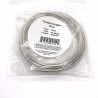 16 Gauge Round Silver Coloured Copper Wire - 5 Metres