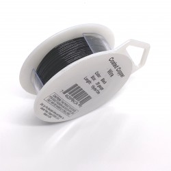 20 Gauge Round Black Coloured Copper Wire - 13 Metres