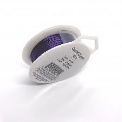 20 Gauge Round Purple Coloured Copper Wire - 13 Metres