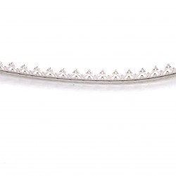 Inverted Heart Gallery Sterling Silver Wire - 25cms