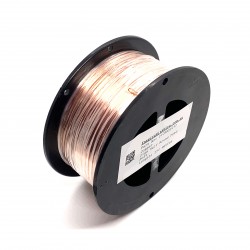 21 gauge Half Round Dead Soft Copper wire - 250 Metres