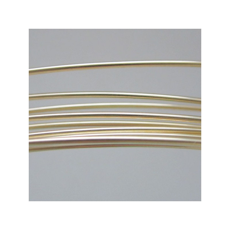 20ga 10k Solid Gold Dead Soft Round Wire - 5cms Increments