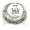 12 Gauge Nickel Silver Half Hard Round Wire - 3.5 Metres