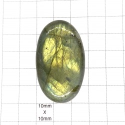 Labradorite Cabochon - 48x29x8mm Sold Individually