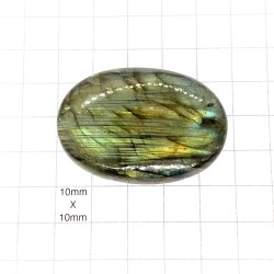 Labradorite Cabochon - 48x33x9mm Sold Individually photo 2
