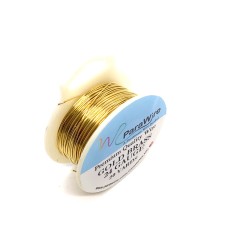 ParaWire 24ga Brass Wire - 18 Metres