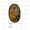 Labradorite Oval Cabochon - 44x28X10mm Sold Individually Laying flat