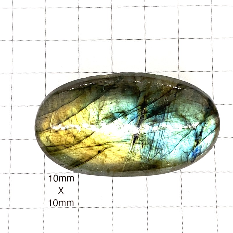 Labradorite Cabochon - 52x31x8mm Sold Individually