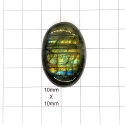 Labradorite Oval Cabochon - 34x23X8mm Sold Individually