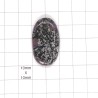 Ruby Schist Oval Cabochon - 36x20x6mm Sold Individually