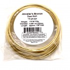 Jeweller's Bronze Round Wire.  Available in 12 to 28 gauge.
