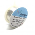 Inspire With Wire - All Half Round Shaped Silver-Filled wire